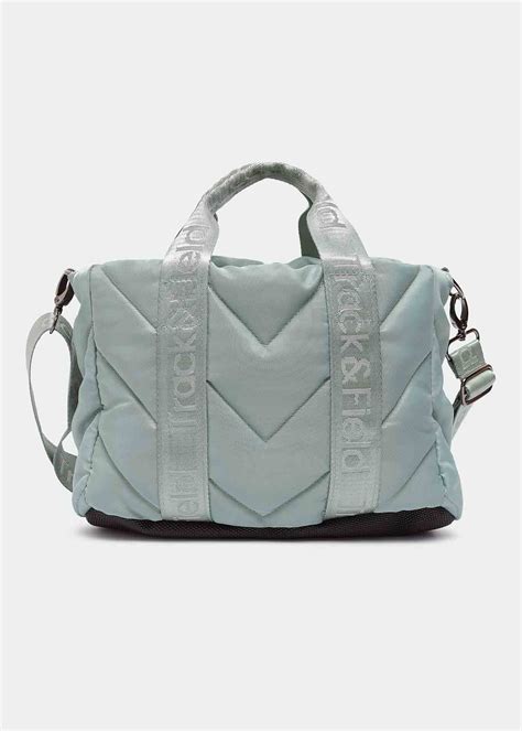 mini bolsa duffel matelassê track field